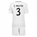 Maglia Real Madrid E.Militao 3 Bambino Divisa Prima 2024/25 Maglia Real Madrid E.Militao 3 Bambino Divisa Prima 2024/25