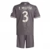 Maglia Real Madrid E.Militao 3 Bambino Divisa Terza 2024/25