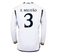 Maglia Real Madrid E. Militao 3 Divisa Prima 2023/24 Manica Lunga