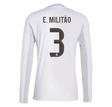 Maglia Real Madrid E.Militao 3 Divisa Prima 2025/26 Manica Lunga