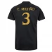 Maglia Real Madrid E. Militao 3 Divisa Terza 2023/24