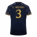 Maglia Real Madrid E. Militao 3 Divisa Trasferta 2023/24