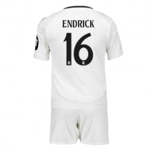 Maglia Real Madrid Endrick 16 Bambino Divisa Prima 2024/25