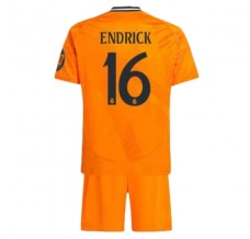 Maglia Real Madrid Endrick 16 Bambino Divisa Trasferta 2024/25
