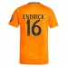 Maglia Real Madrid Endrick 16 Divisa Trasferta 2024/25