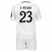 Maglia Real Madrid F.Mendy 23 Bambino Divisa Prima 2024/25
