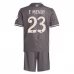Maglia Real Madrid F.Mendy 23 Bambino Divisa Terza 2024/25