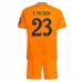 Maglia Real Madrid F.Mendy 23 Bambino Divisa Trasferta 2024/25