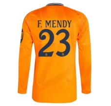 Maglia Real Madrid F.Mendy 23 Divisa Trasferta 2024/25 Manica Lunga