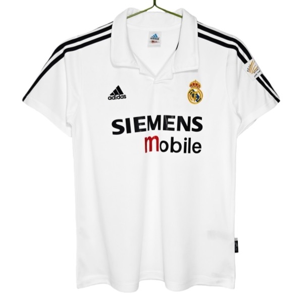 Maglia Real Madrid Kit Gara Home Retro 2002-03 Maglia Real Madrid Kit Gara Home Retro 2002-03