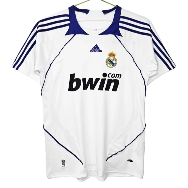 Maglia Real Madrid Kit Gara Home Retro 2007-08 Maglia Real Madrid Kit Gara Home Retro 2007-08