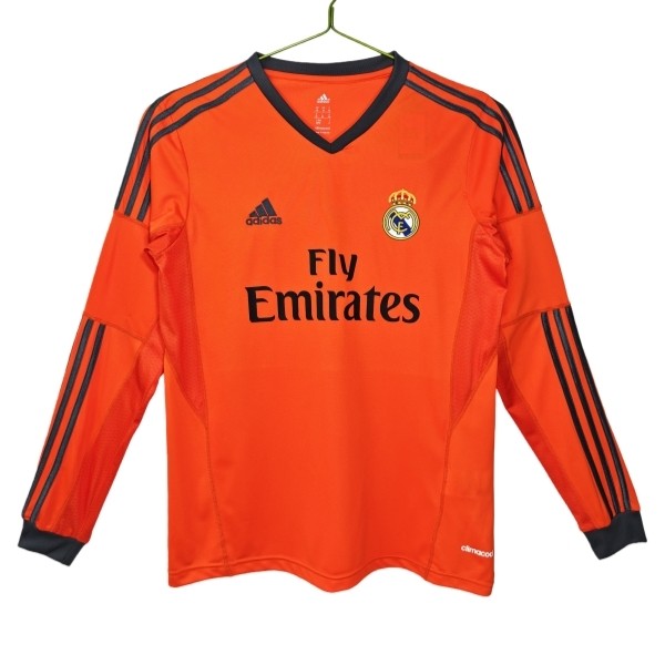 Maglia Real Madrid Kit Gara Third Retro 2013-14 Maniche Lunghe Maglia Real Madrid Kit Gara Third Retro 2013-14 Maniche Lunghe