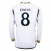 Maglia Real Madrid Kroos 8 Divisa Prima 2023/24 Manica Lunga Maglia Real Madrid Kroos 8 Divisa Prima 2023/24 Manica Lunga