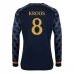 Maglia Real Madrid Kroos 8 Divisa Trasferta 2023/24 Manica Lunga