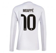 Maglia Real Madrid Mbappé 10 Divisa Prima 2025/26 Manica Lunga