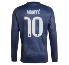 Maglia Real Madrid Mbappé 10 Divisa Trasferta 2025/26 Manica Lunga
