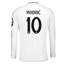 Maglia Real Madrid Modrić 10 Divisa Prima 2024/25 Manica Lunga