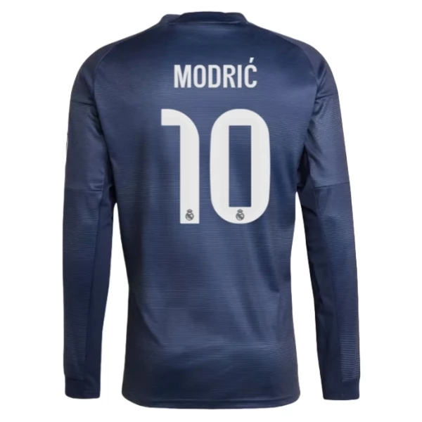 Maglia Real Madrid Modrić 10 Divisa Trasferta 2025/26 Manica Lunga Maglia Real Madrid Modrić 10 Divisa Trasferta 2025/26 Manica Lunga