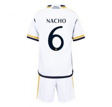 Maglia Real Madrid Nacho 6 Bambino Divisa Prima 2023/24