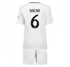 Maglia Real Madrid Nacho 6 Bambino Divisa Prima 2024/25