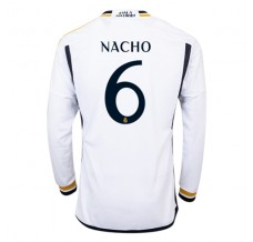 Maglia Real Madrid Nacho 6 Divisa Prima 2023/24 Manica Lunga