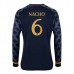 Maglia Real Madrid Nacho 6 Divisa Trasferta 2023/24 Manica Lunga