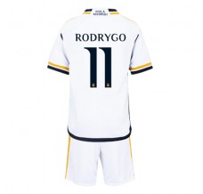 Maglia Real Madrid Rodrygo 11 Bambino Divisa Prima 2023/24