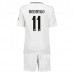Maglia Real Madrid Rodrygo 11 Bambino Divisa Prima 2024/25