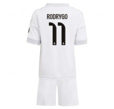 Maglia Real Madrid Rodrygo 11 Bambino Divisa Prima 2025/26