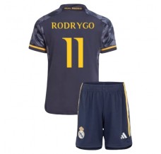 Maglia Real Madrid Rodrygo 11 Bambino Divisa Trasferta 2023/24