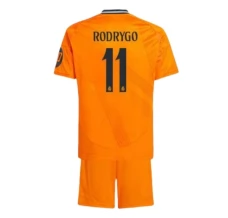 Maglia Real Madrid Rodrygo 11 Bambino Divisa Trasferta 2024/25