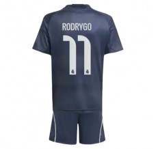 Maglia Real Madrid Rodrygo 11 Bambino Divisa Trasferta 2025/26