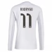 Maglia Real Madrid Rodrygo 11 Divisa Prima 2025/26 Manica Lunga