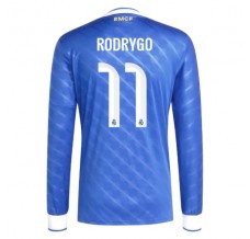 Maglia Real Madrid Rodrygo 11 Divisa Terza 2025/26 Manica Lunga