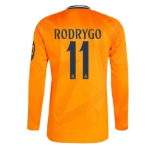 Maglia Real Madrid Rodrygo 11 Divisa Trasferta 2024/25 Manica Lunga Maglia Real Madrid Rodrygo 11 Divisa Trasferta 2024/25 Manica Lunga