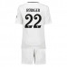Maglia Real Madrid Rüdiger 22 Bambino Divisa Prima 2024/25