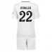 Maglia Real Madrid Rüdiger 22 Bambino Divisa Prima 2024/25 Maglia Real Madrid Rüdiger 22 Bambino Divisa Prima 2024/25