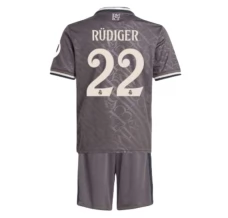 Maglia Real Madrid Rüdiger 22 Bambino Divisa Terza 2024/25 Maglia Real Madrid Rüdiger 22 Bambino Divisa Terza 2024/25