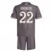 Maglia Real Madrid Rüdiger 22 Bambino Divisa Terza 2024/25