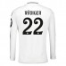 Maglia Real Madrid Rüdiger 22 Divisa Prima 2024/25 Manica Lunga