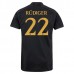 Maglia Real Madrid Rudiger 22 Divisa Terza 2023/24