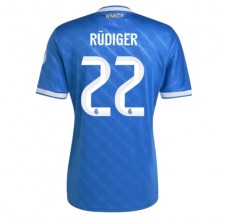 Maglia Real Madrid Rüdiger 22 Divisa Terza 2025/26
