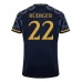 Maglia Real Madrid Rudiger 22 Divisa Trasferta 2023/24