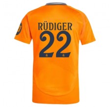 Maglia Real Madrid Rüdiger 22 Divisa Trasferta 2024/25