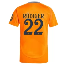 Maglia Real Madrid Rüdiger 22 Divisa Trasferta 2024/25
