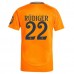 Maglia Real Madrid Rüdiger 22 Divisa Trasferta 2024/25