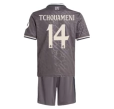 Maglia Real Madrid Tchouaméni 14 Bambino Divisa Terza 2024/25