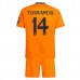 Maglia Real Madrid Tchouaméni 14 Bambino Divisa Trasferta 2024/25