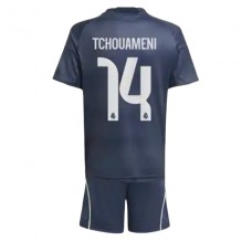 Maglia Real Madrid Tchouameni 14 Bambino Divisa Trasferta 2025/26