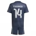 Maglia Real Madrid Tchouameni 14 Bambino Divisa Trasferta 2025/26